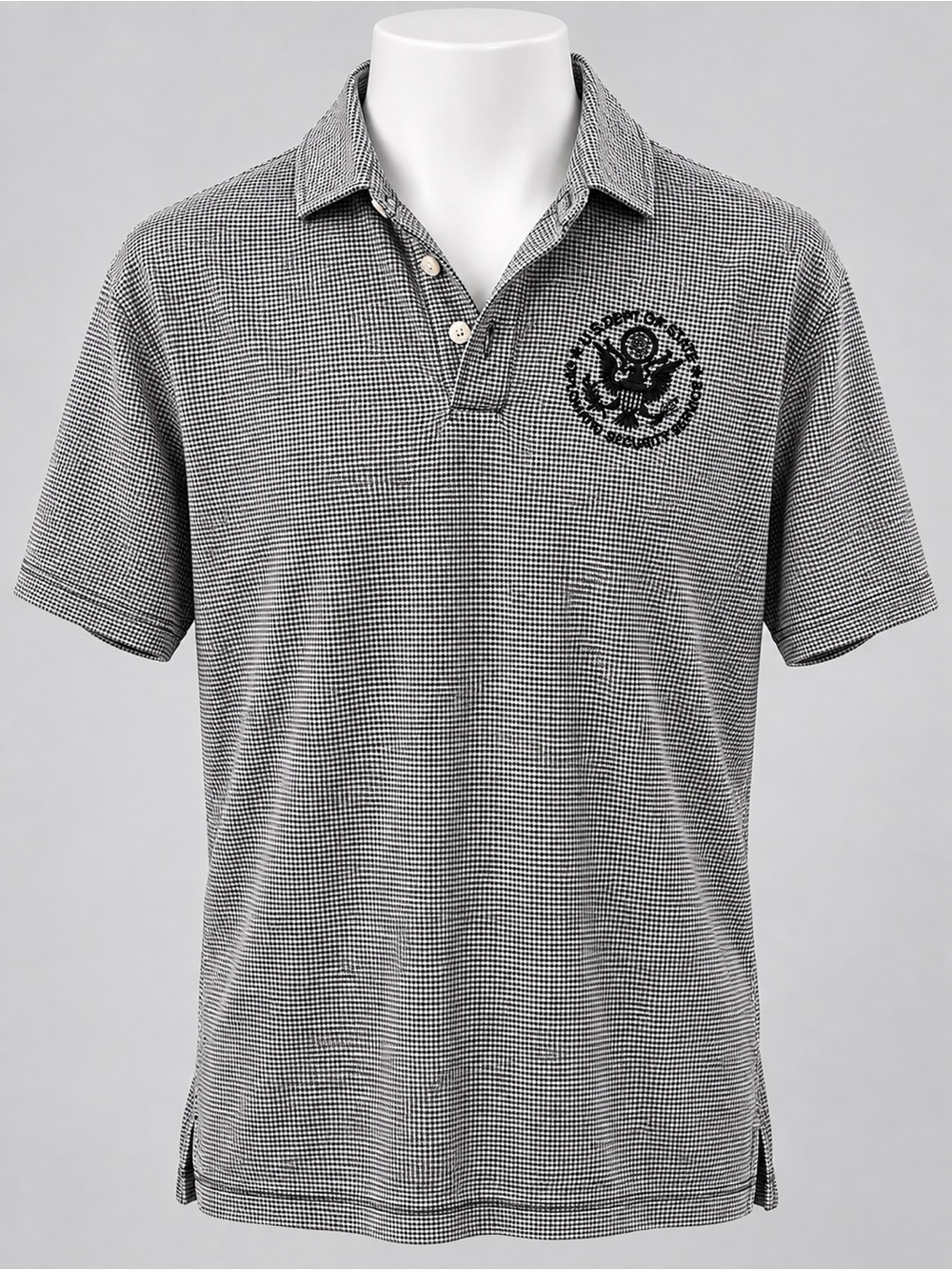 Limited edition authentic State Department logo polo shirt by Port Authority